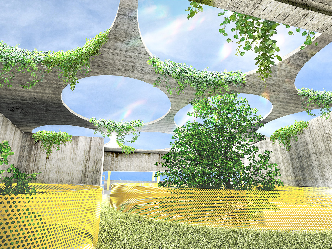 Raumintervention Horburgparking